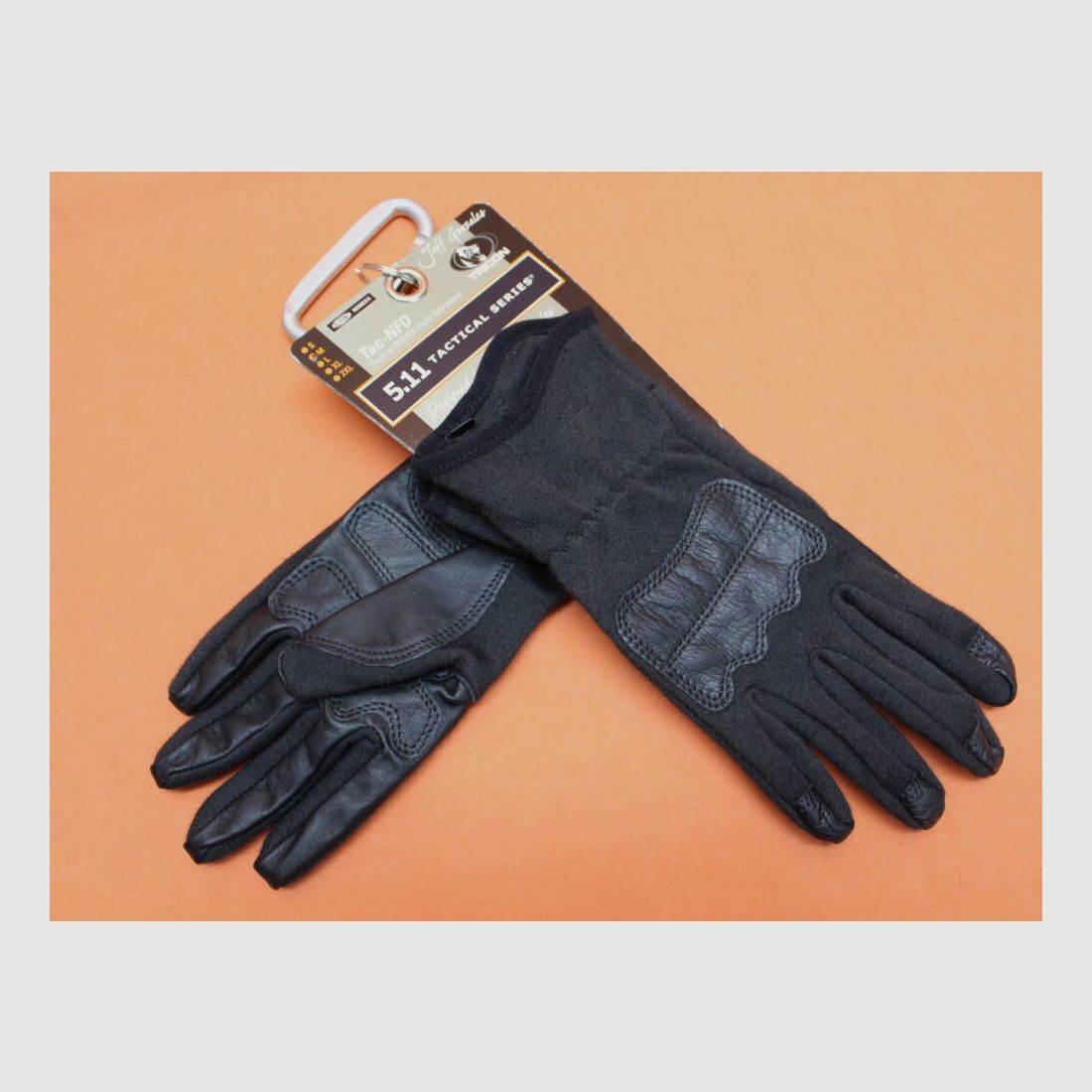 5.11 5.11 Gant de vol amélioré Tac-NFO (59304) 019 Noir/ Gant tactique en NOMEX et cuir Taille M, image 1 sur 5