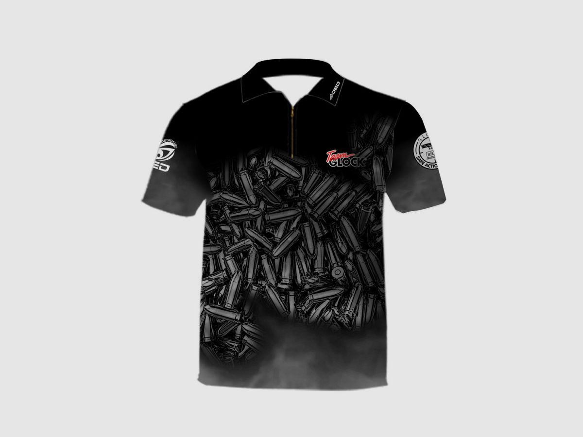 DED Team Glock T-Shirt Black, size: XS, Custom Name: With Custom Name, Clothes type: Regular (Men), image 1 sur 3