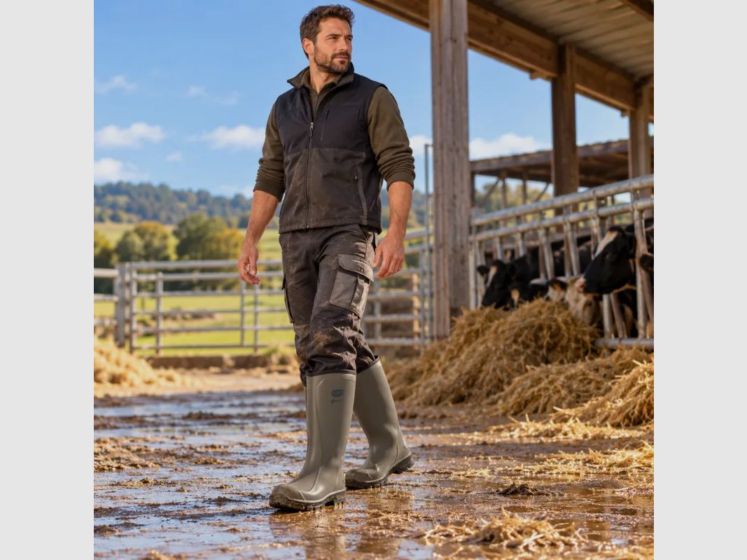 Allworker S5 Sicherheitsstiefel grün - Vollschutz und extreme Widerstandsfähigkeit, Bild 8 von 9