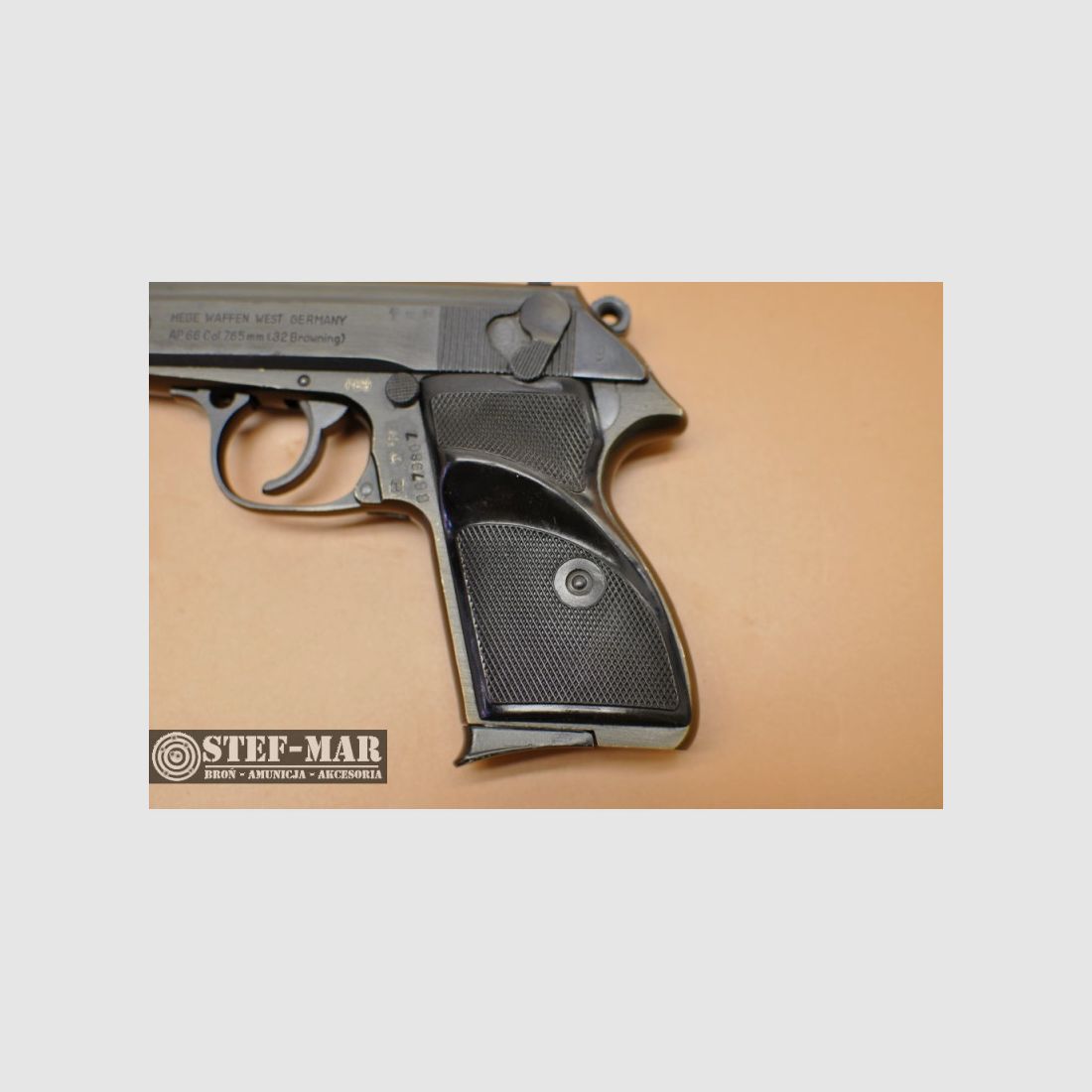 Hege Model AP66 Pistole, Kal. 7.65x17mmSR Br (.32 ACP) [P165], Bild 4 von 15