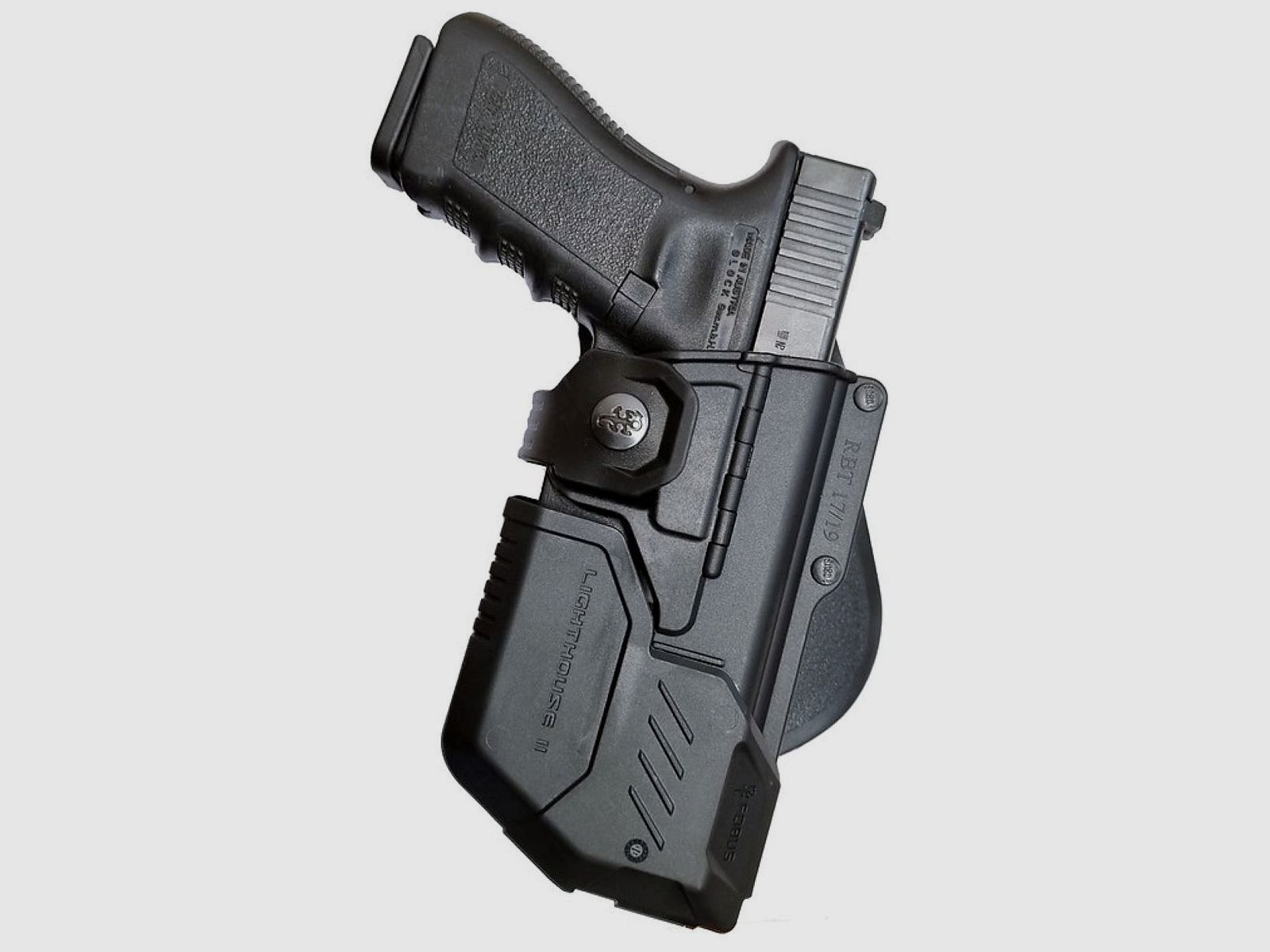 Fobus Tactical Holster RBT17G RT Bundle für Glock 17, 22, 31 mit Rotationsverstellung