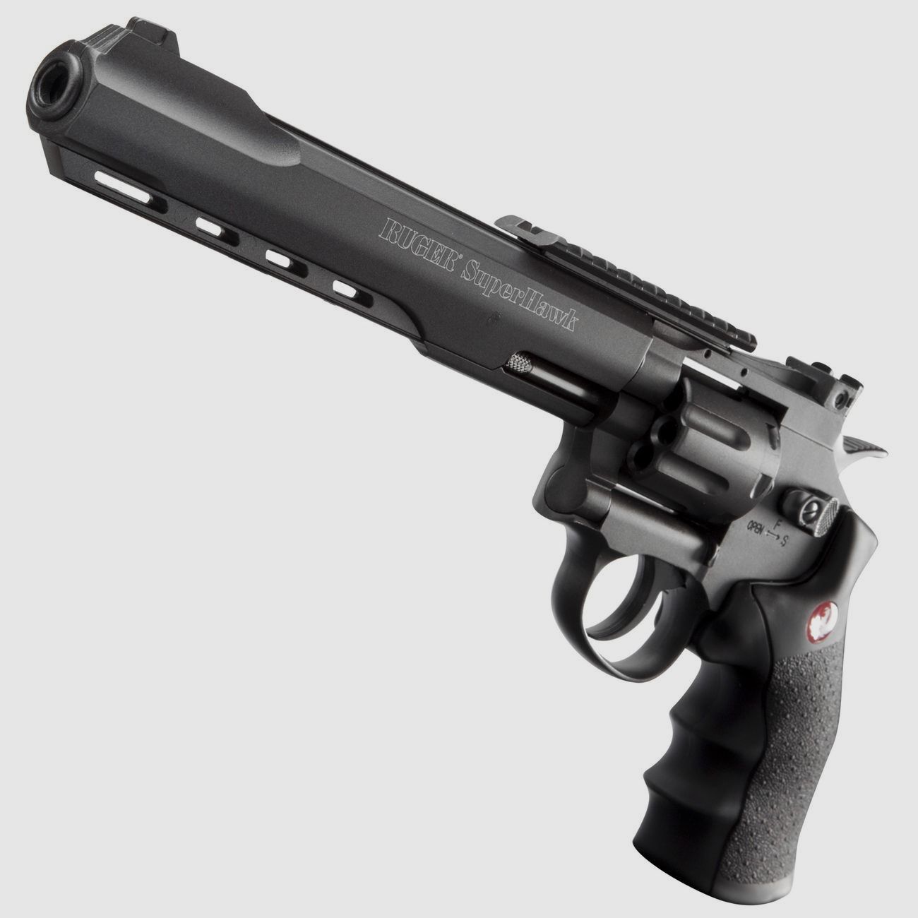 Ruger Super Hawk 8 Zoll 6mm BB CO2 Revolver schwarz - 4 Joule