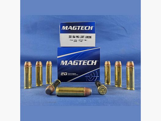 Magtech .500 S&W SJSPF 21,0g/325grs.