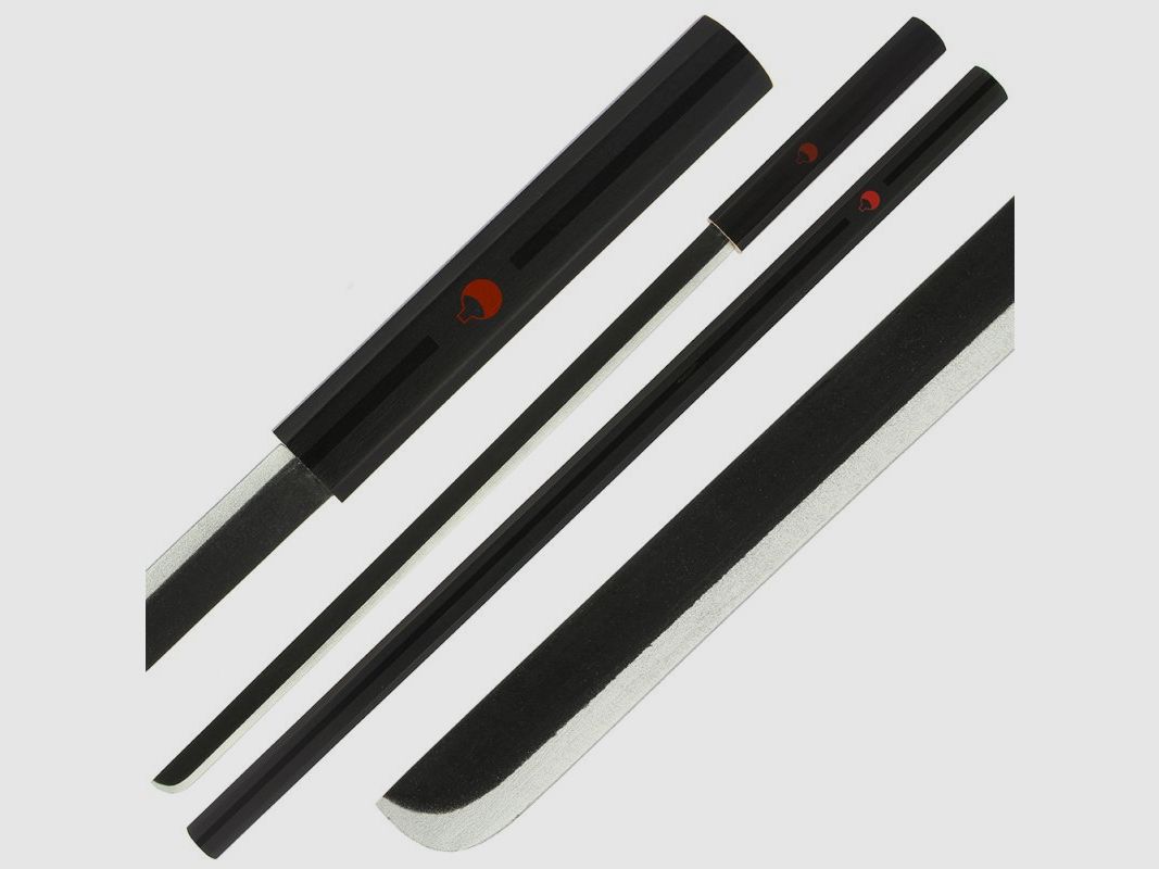 Bamboo Sword Black Naruto Sasuke