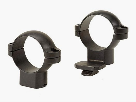 Leupold STD anelli 25,4 mm estesi alti angolati neri opachi