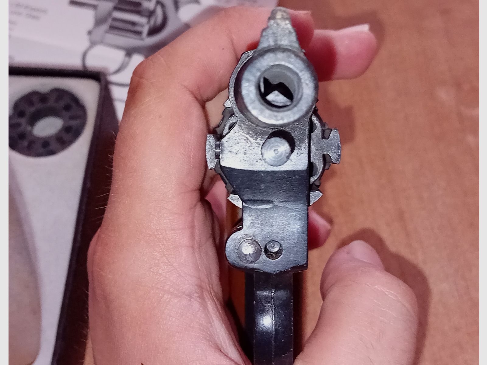 Cuno Melcher ME86 Kal. 6mm Knall/ PTB 205 compleet met verpakking en reserve magazijn!