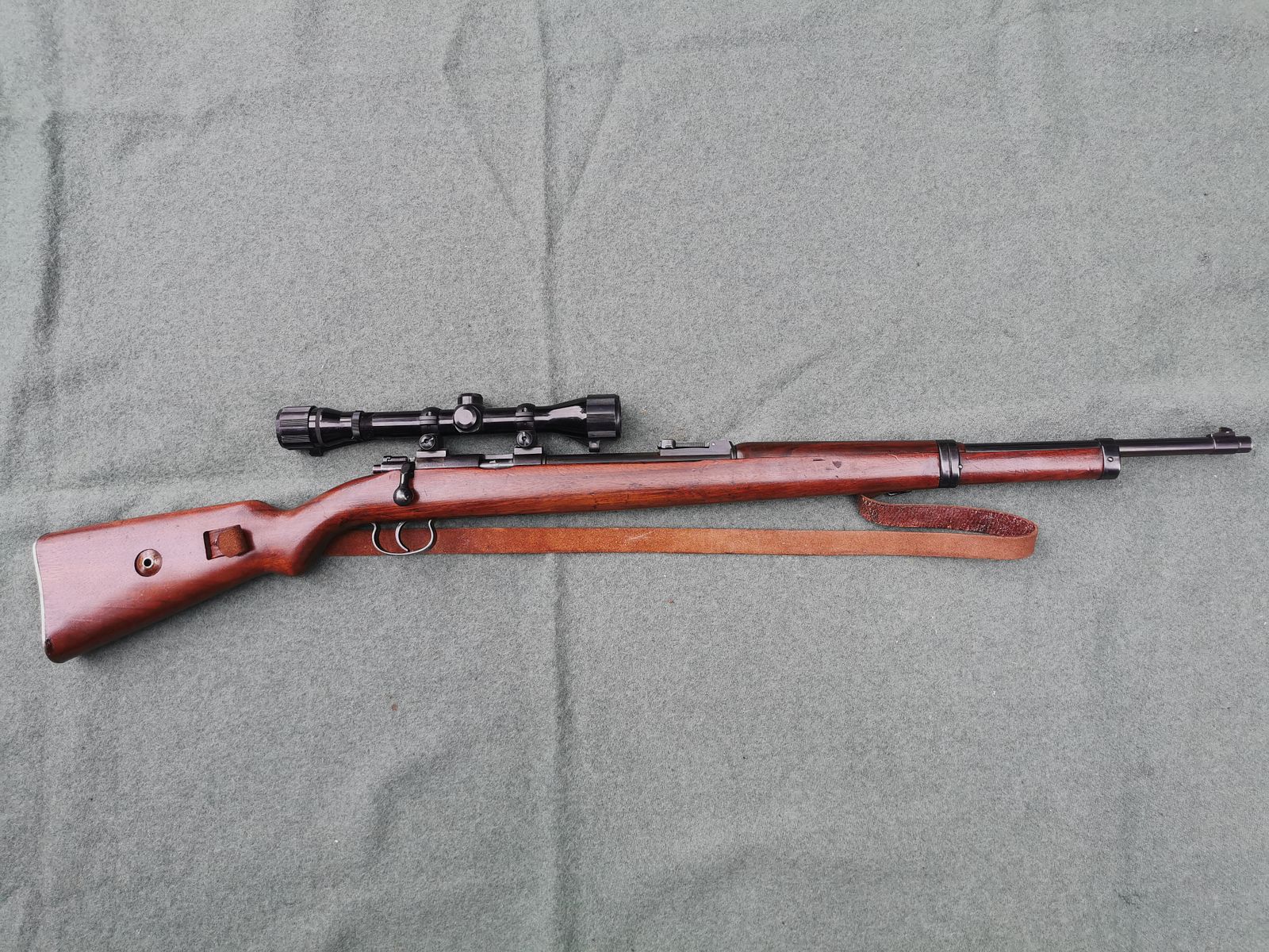 Einzellader Walther KK mit Hunter 4x33