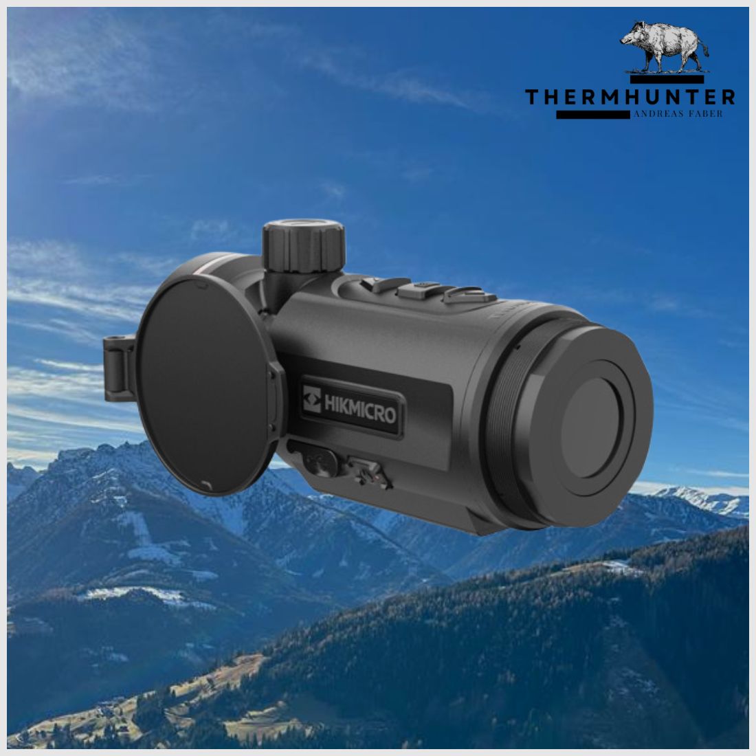 Hikmicro Clip-On Thunder TQ35CL 3.0 Compleetset met adapter -NIEUW-