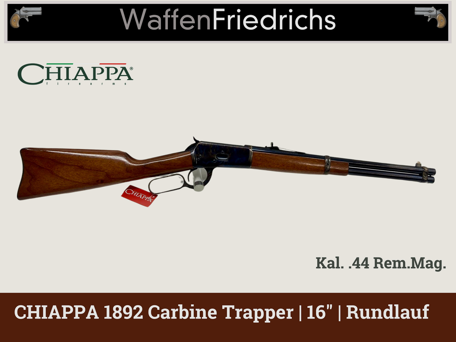 CHIAPPA 1892 Carabine Trapper 16" UHR - WaffenFriedrichs