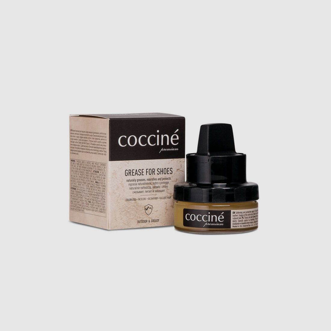 Coccine graisse protectrice pour cuir 50 ml, image 1 sur 2