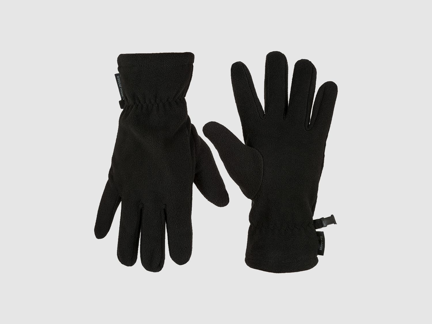 Guanti Fleece Highlander Forces Neri