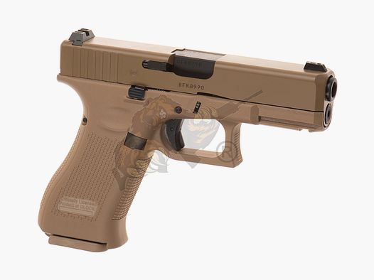 Glock 19X -  Metal Slide, GBB 6mm BB - Coyote - VfC