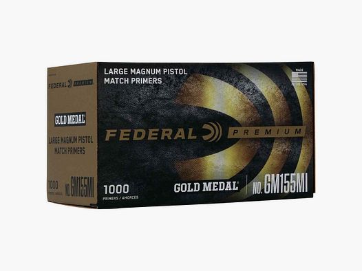 Zündhütchen Match Large Magnum Pistol Federal Ammunition