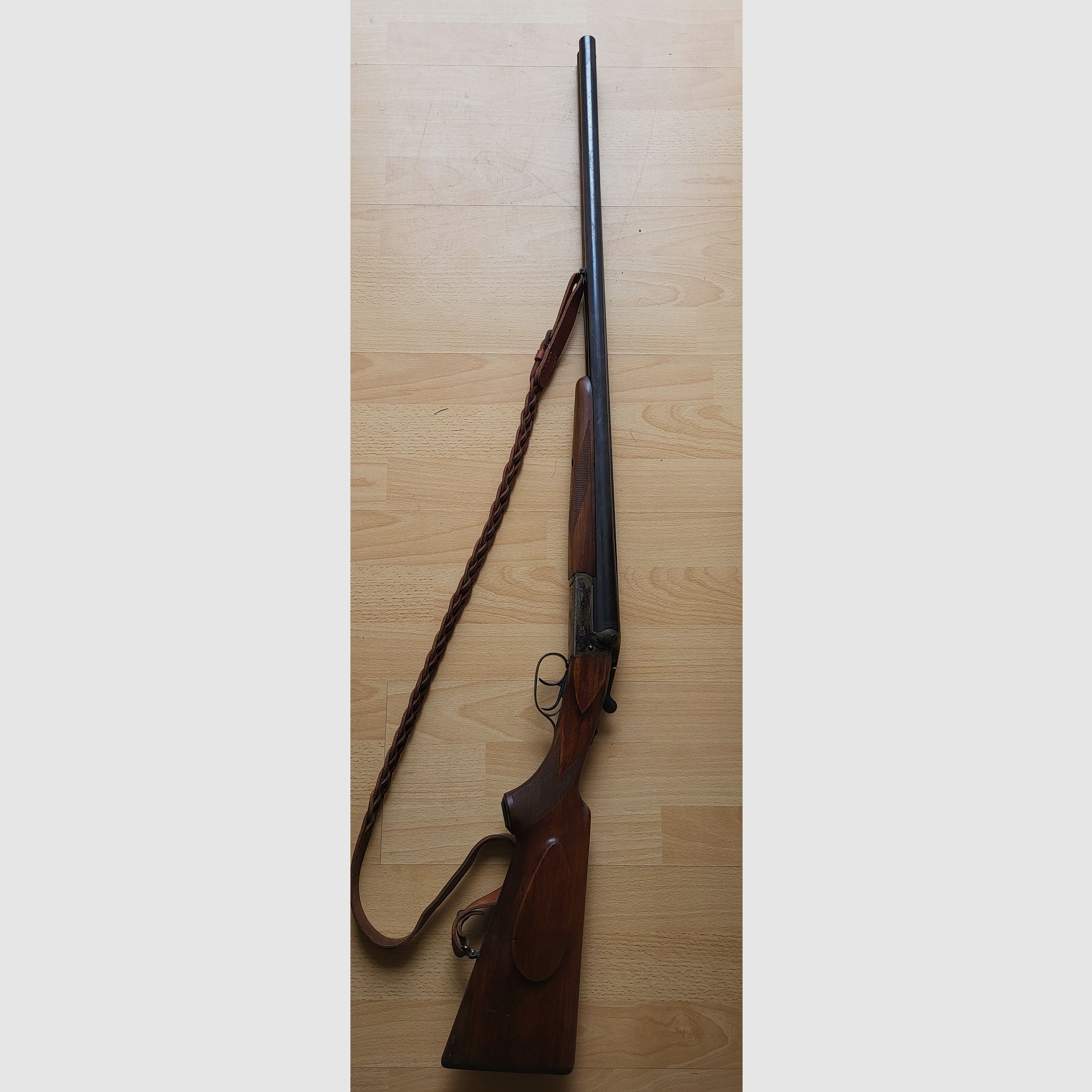 Doppelflinte Simson Suhl Querflinte 12/70
