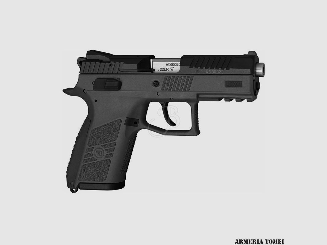 PISTOL – CZ SEMIAUTO P-07 CAL.22LR BLACK +1C, image 1 of 4