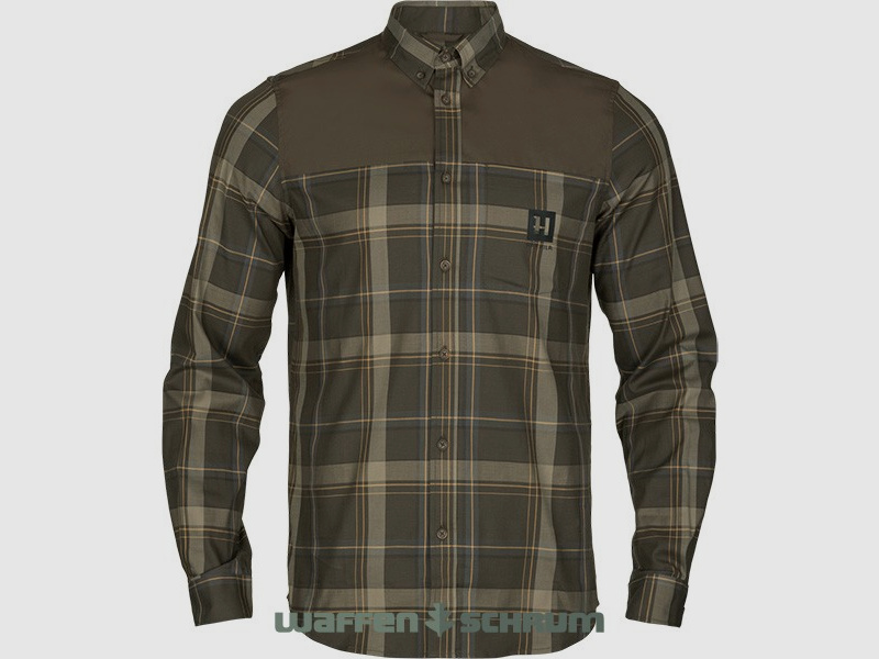 Härkila Hemd Anker L/S  Willow green