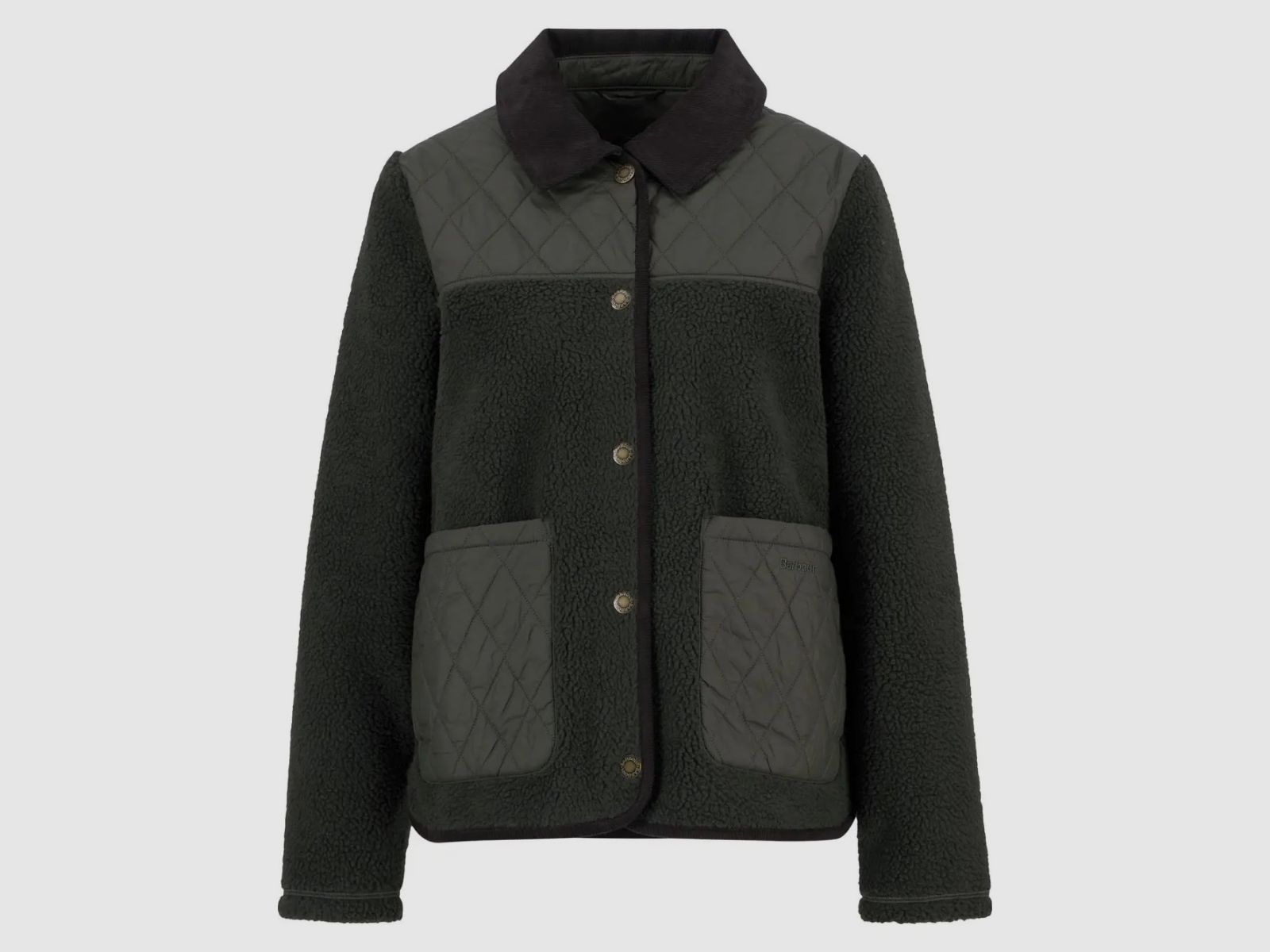 BARBOUR Fleece Laurel Olive