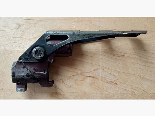 Original Zastava M70 Granatwerfer Visier / Yugo AK Gasblock / Mechanisch einwandfrei, aber Brünierung weitestgehend runter