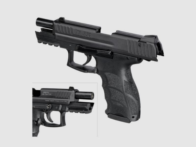 Heckler & Koch P30 – Blank firing pistol caliber 9mm P.A.K.