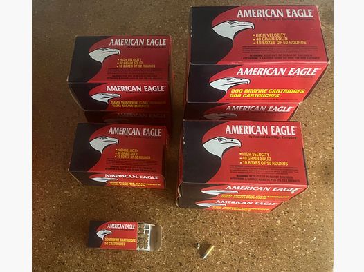 Federale: American Eagle .22 lfb 4.000 schoten
