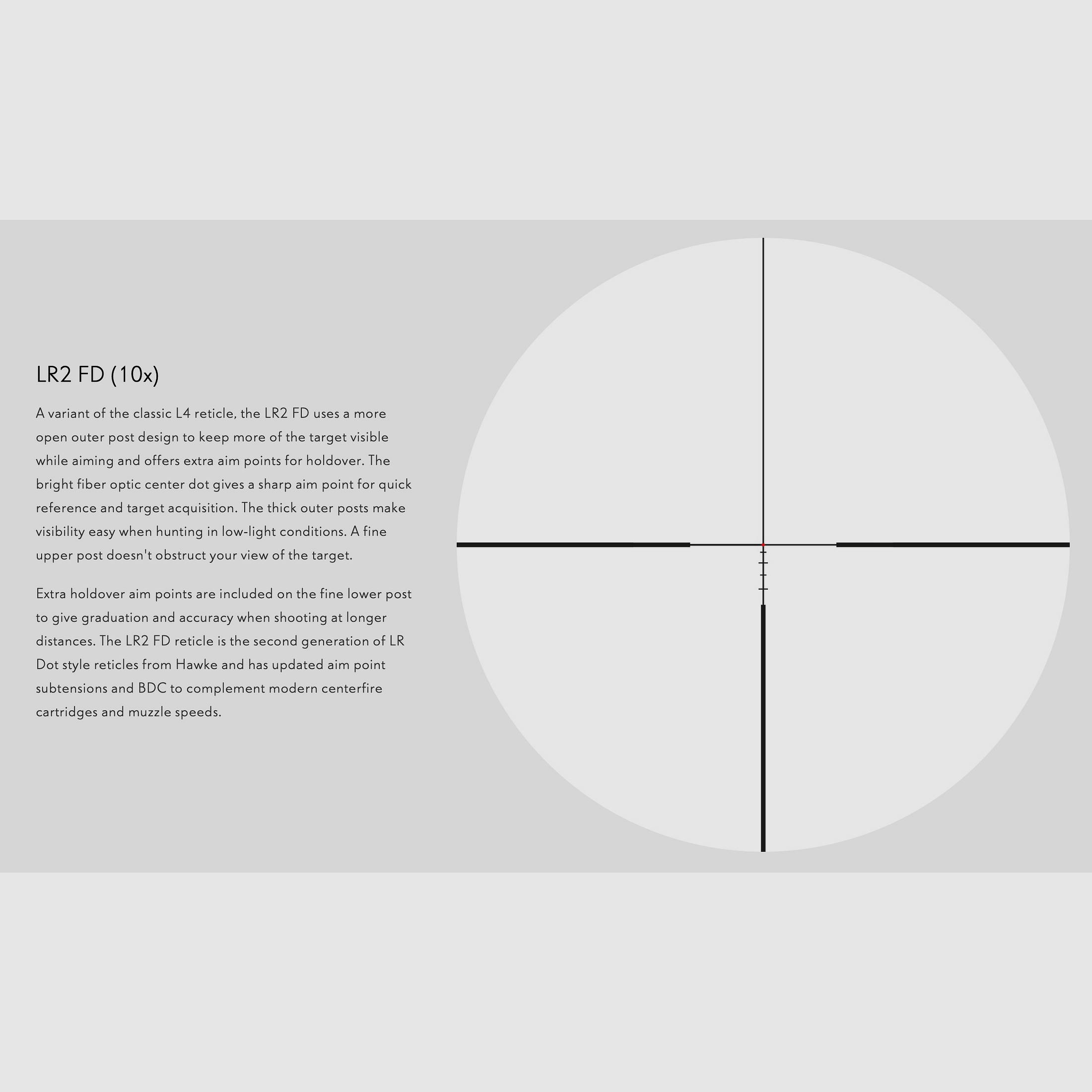 HAWKE 16412 ENDURANCE 30 FD 1,7-10x44 LR2 FD 10X ABSEHEN