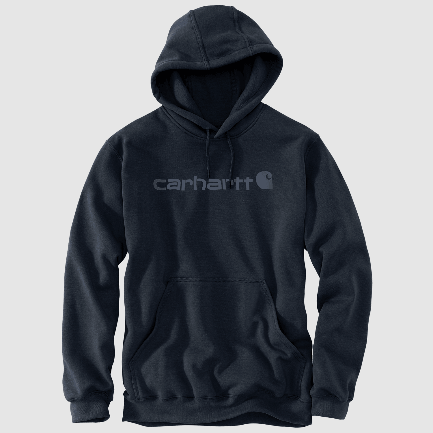 Carhartt Marquette Logo Sweatshirt Heren Navy/Dark Blue 2XL