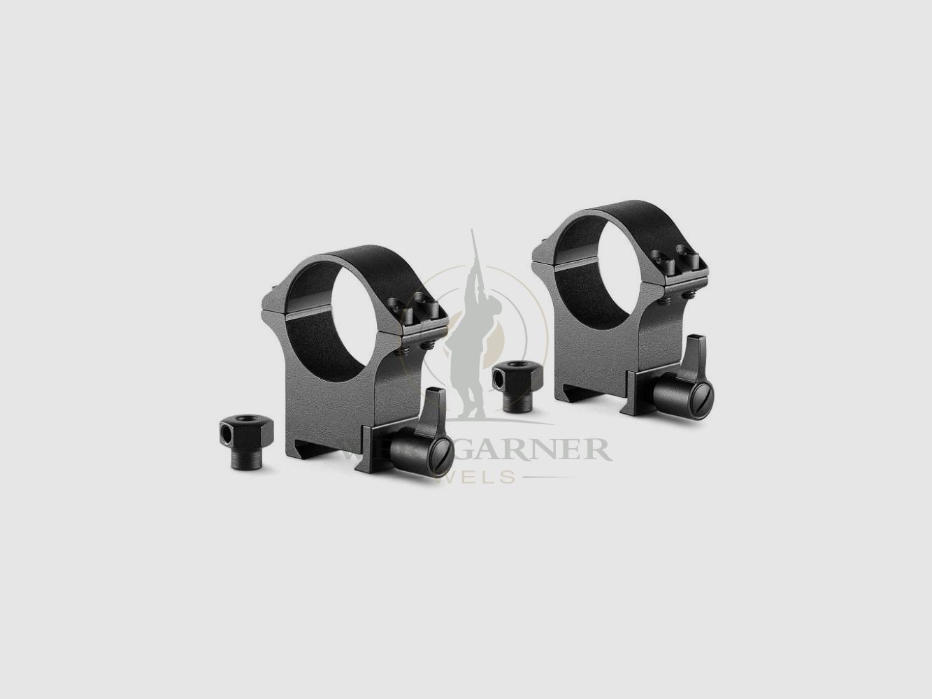 Hawke Precision Steel Montages 2 pièces Weaver 30mm haut