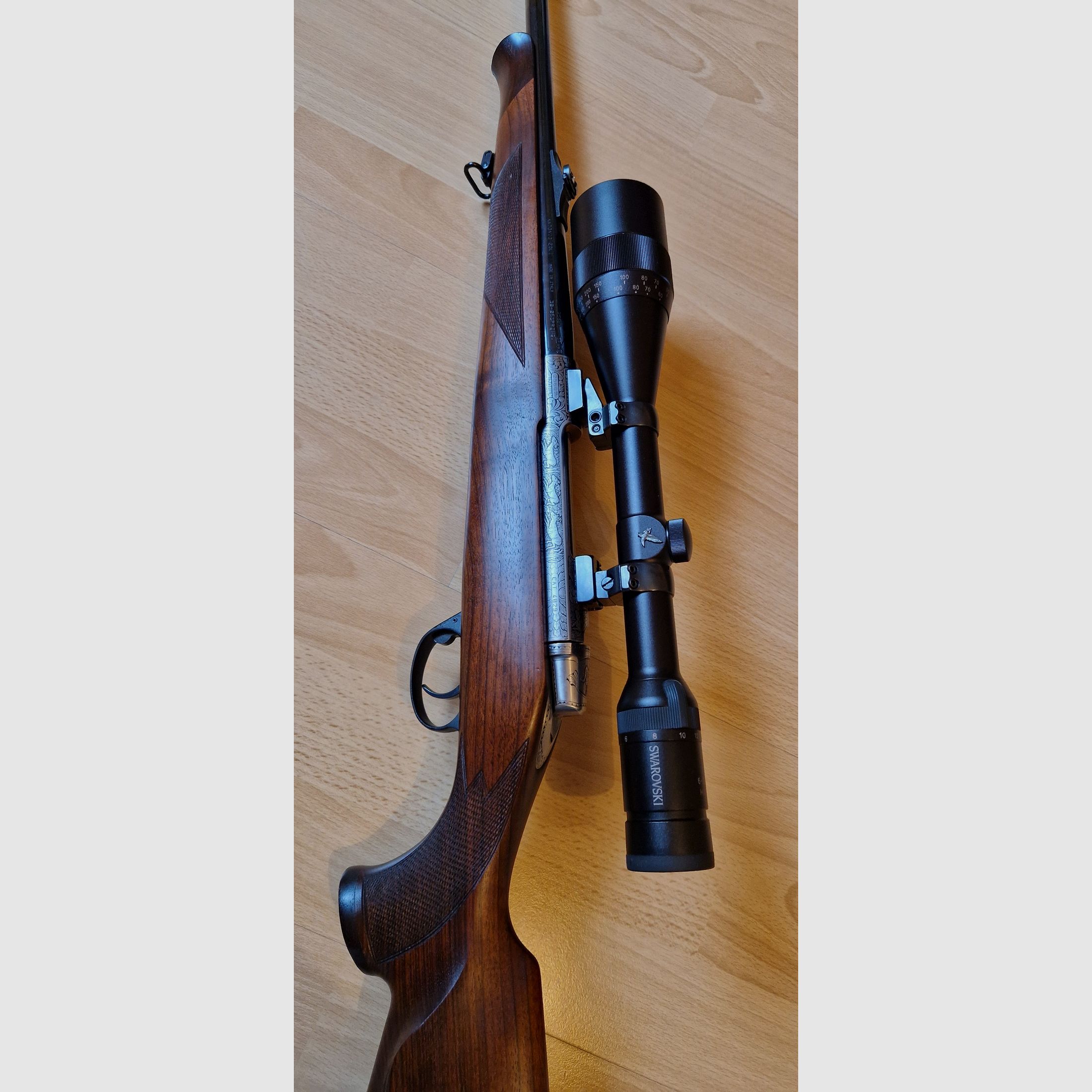 Fucile ripetitore Antonio Zoli AZ 1900 Bavaria Super Lusso con cannocchiale Swarovski