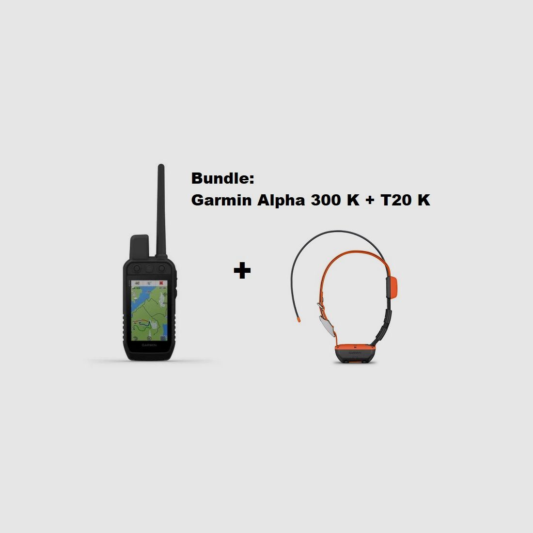 Garmin Alpha 300 K / T20 K GPS - Hundeortung SET!