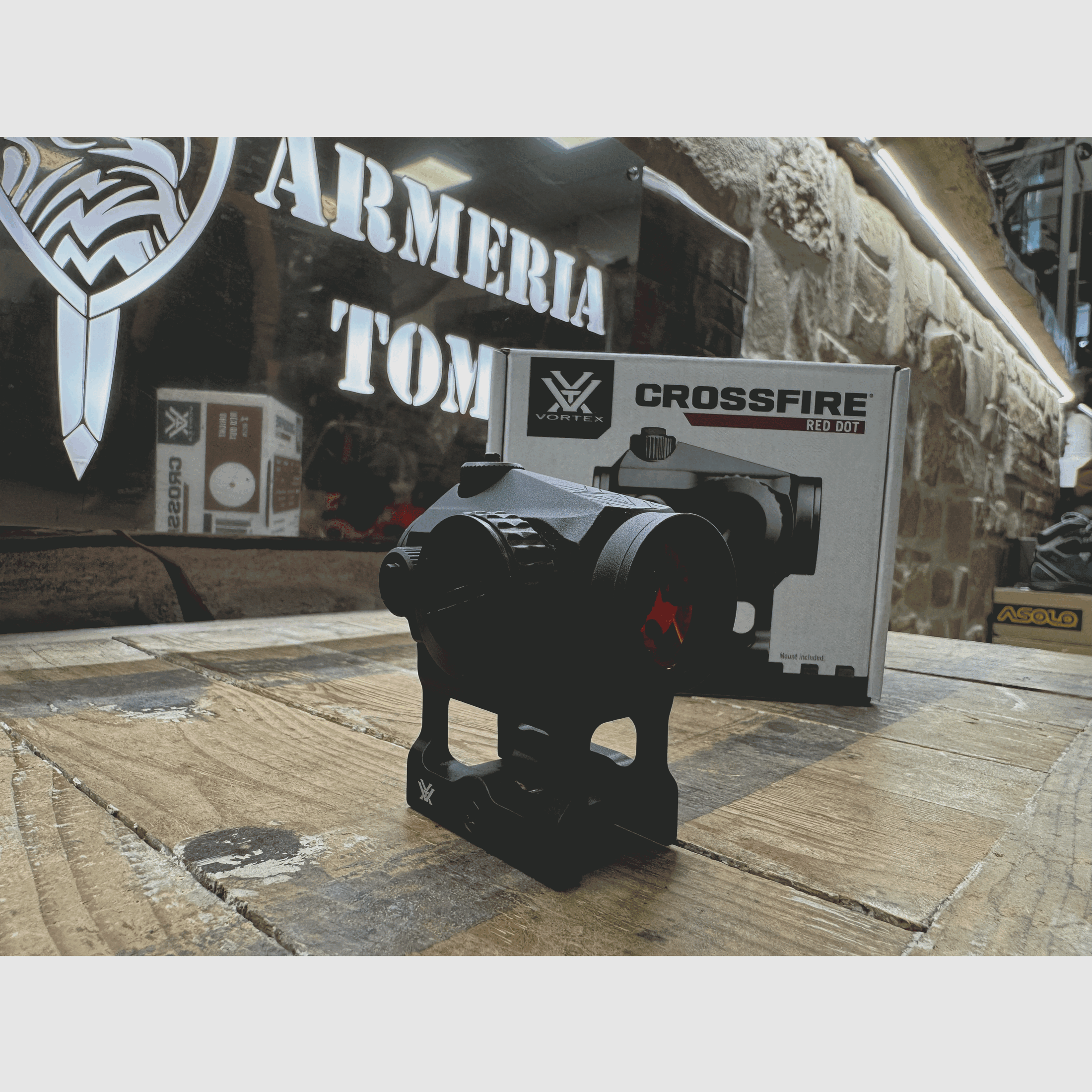 GEBRAUCHT – ROTPUNKT – VORTEX – CROSSFIRE HELLER ROTPUNKT 2 MOA, Bild 1 von 3