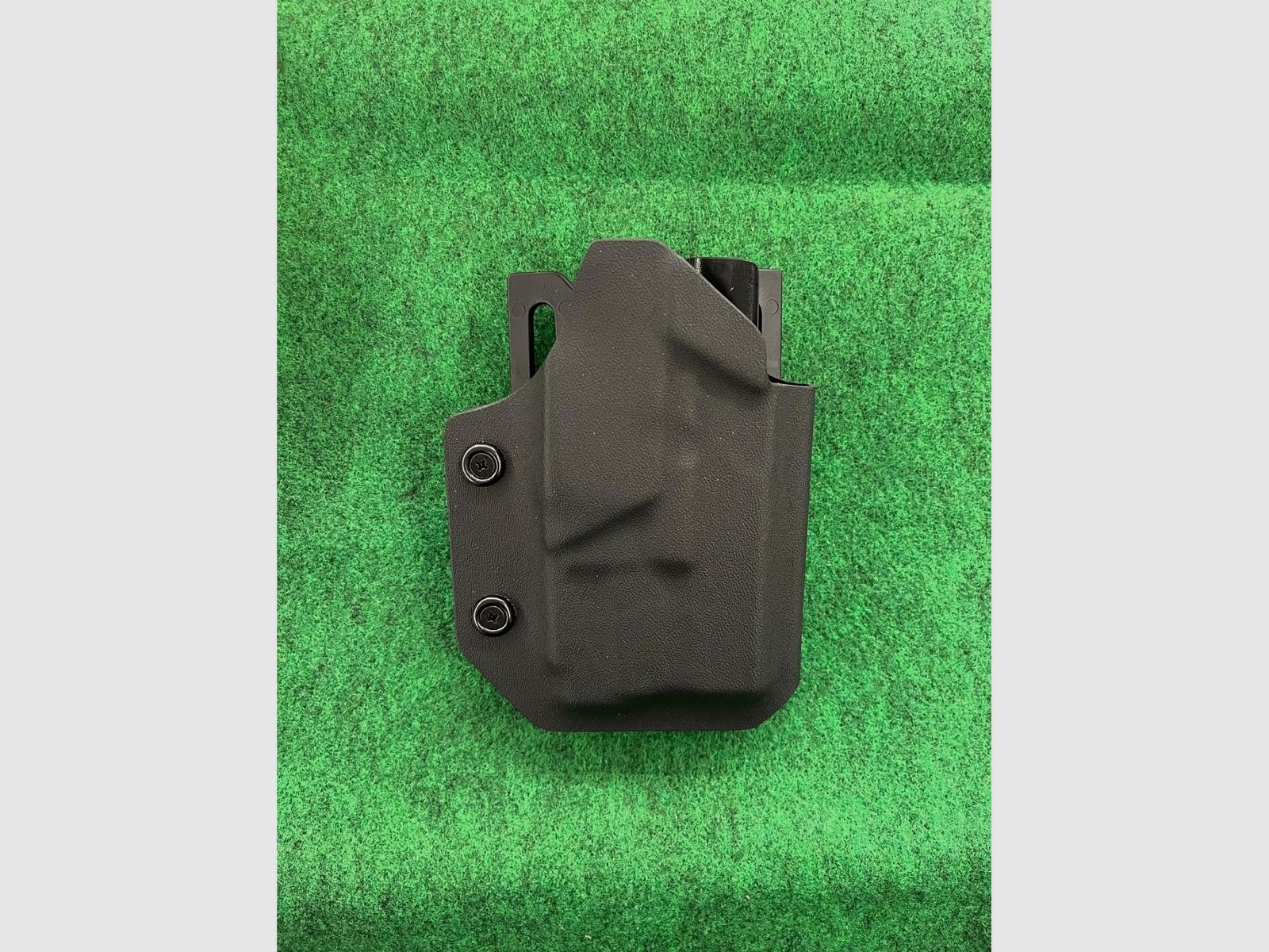 HOLSTER KYDEX FONDINA SHOOTER POUR GLOCK 19/45 GEN 5/6 + POINT ROUGE + TORCHE GLOCK GTL II STD, image 1 sur 2