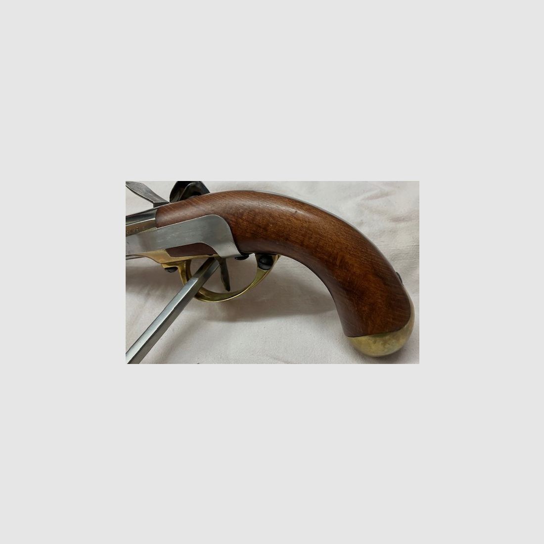 Charleville M 1777 flintlock pistol in caliber .69, unused condition
