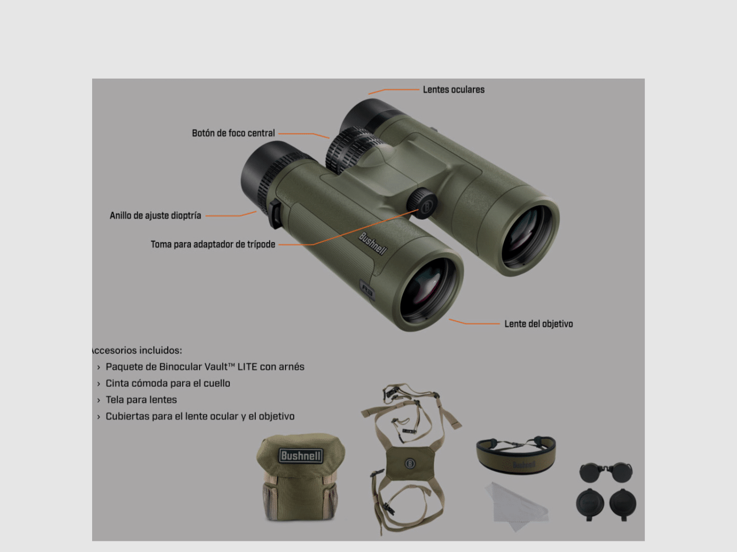 BUSHNELL R3 Fernglas – 8×42, Bild 6 von 6