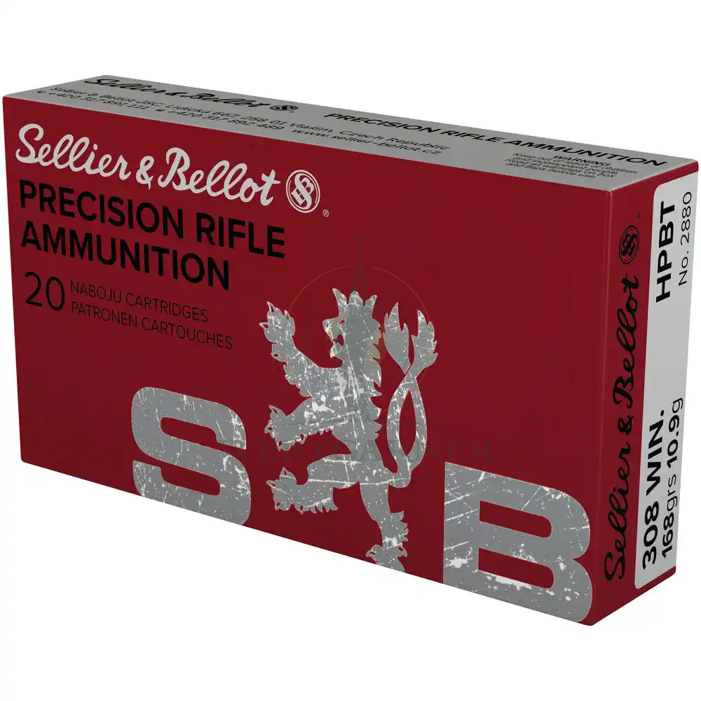 Sellier & Bellot .308 Win. OTM HPBT 168grs.