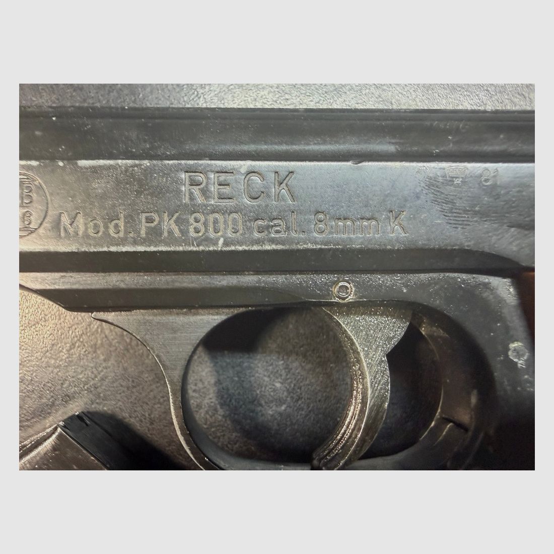Reck PK 800 8 Cal. 8 mm PAK PTB 196