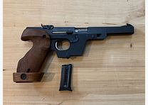 Walther Sportpistole Kal. 22 l.r. mit angenehmen Griffstück im TOP Zustand
