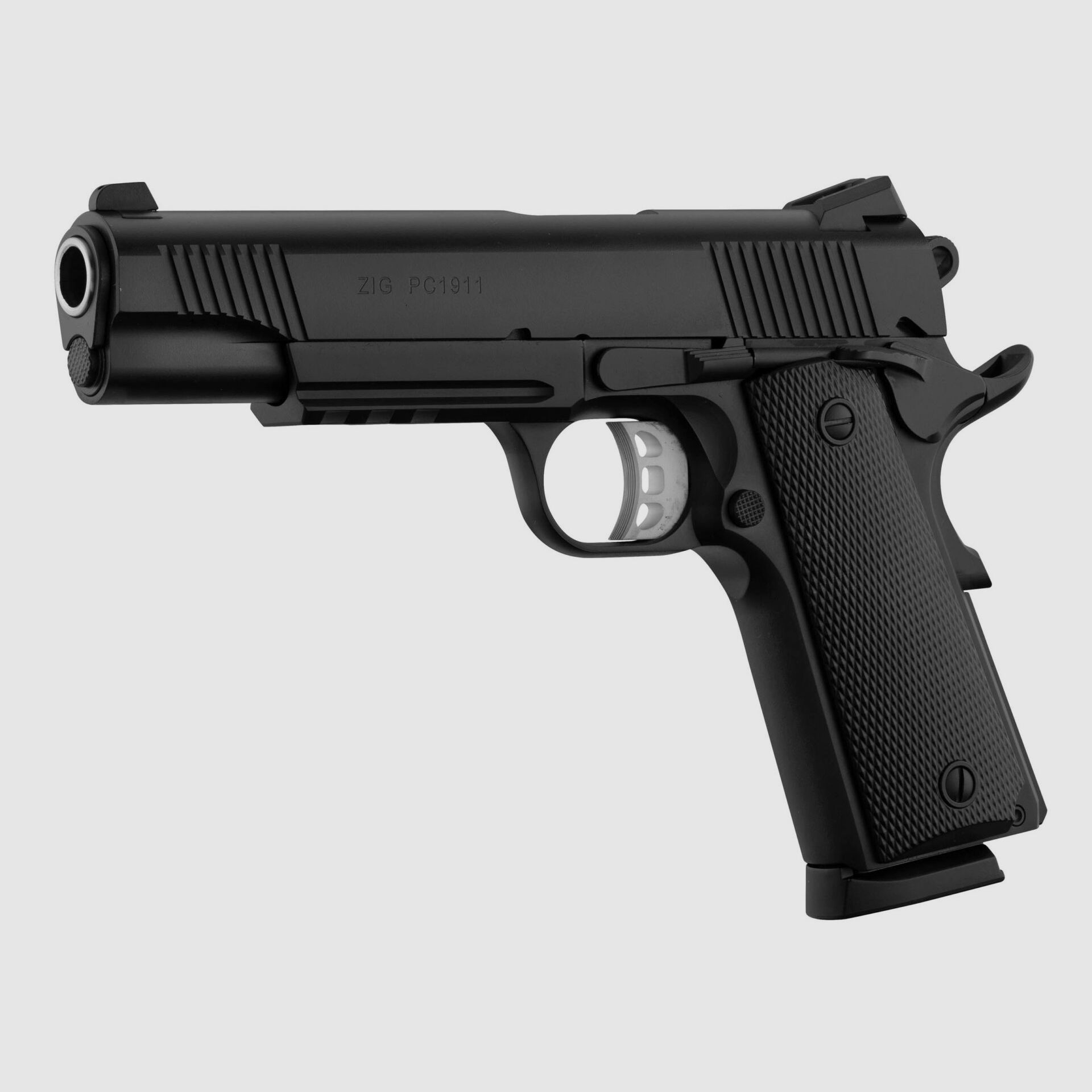 Pistole TISAS – ZIG PC9 1911 – Kal. 9x19mm – Schwarz – Lauf 5”, Bild 5 von 6