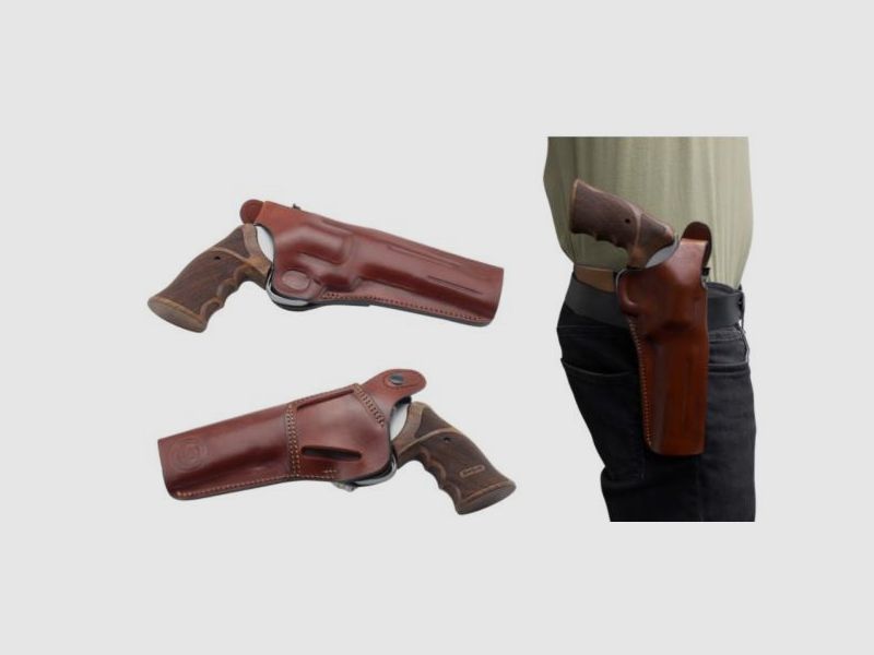 Holster SPOHR (Cuir) pour revolver Spohr: Premium 3'| droit| marron