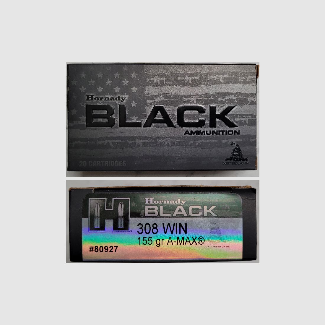 Hornady Black A-Max 155gr 308