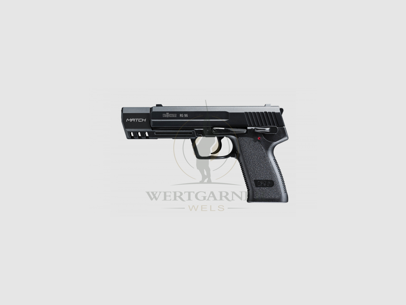Röhm RG 96 Match BLK, 9mm P.A.K.