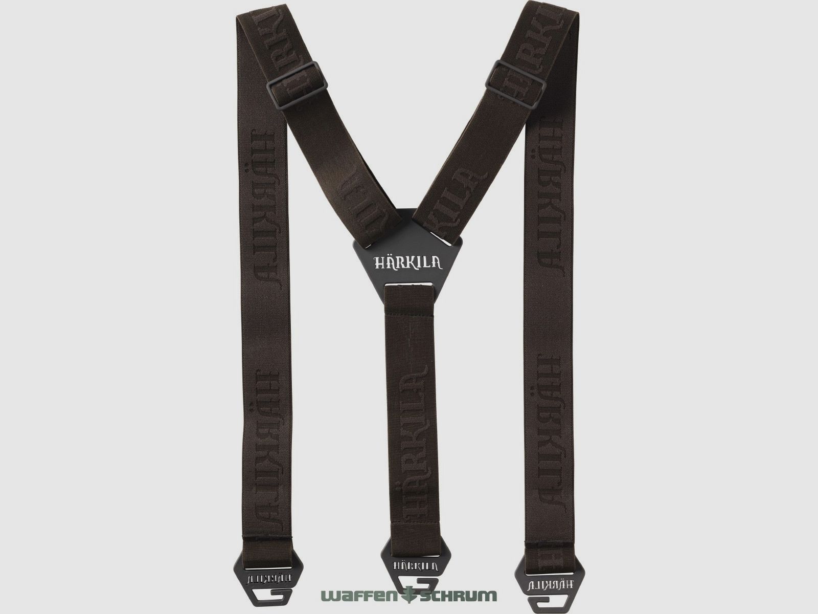 Härkila suspenders Tech Willow Green/Shadow brown