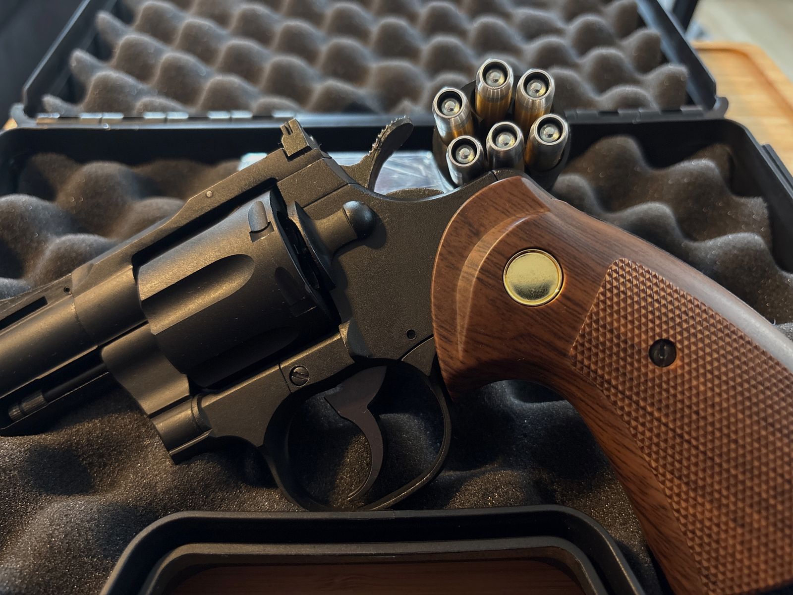 K&Z -  .357 Python - 6 mm BB - Schwarz - Revolvet, Bild 4 von 4
