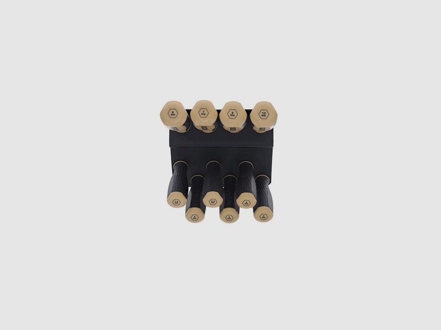 Wheeler Set 30 Sechskantschraubendreher SAE/Metrisch und Torx mit Werkbankhalter, Bild 13 von 15