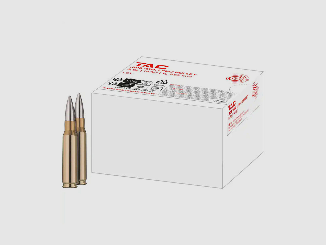 Geco TAC FMJ 9,5g / 147gr