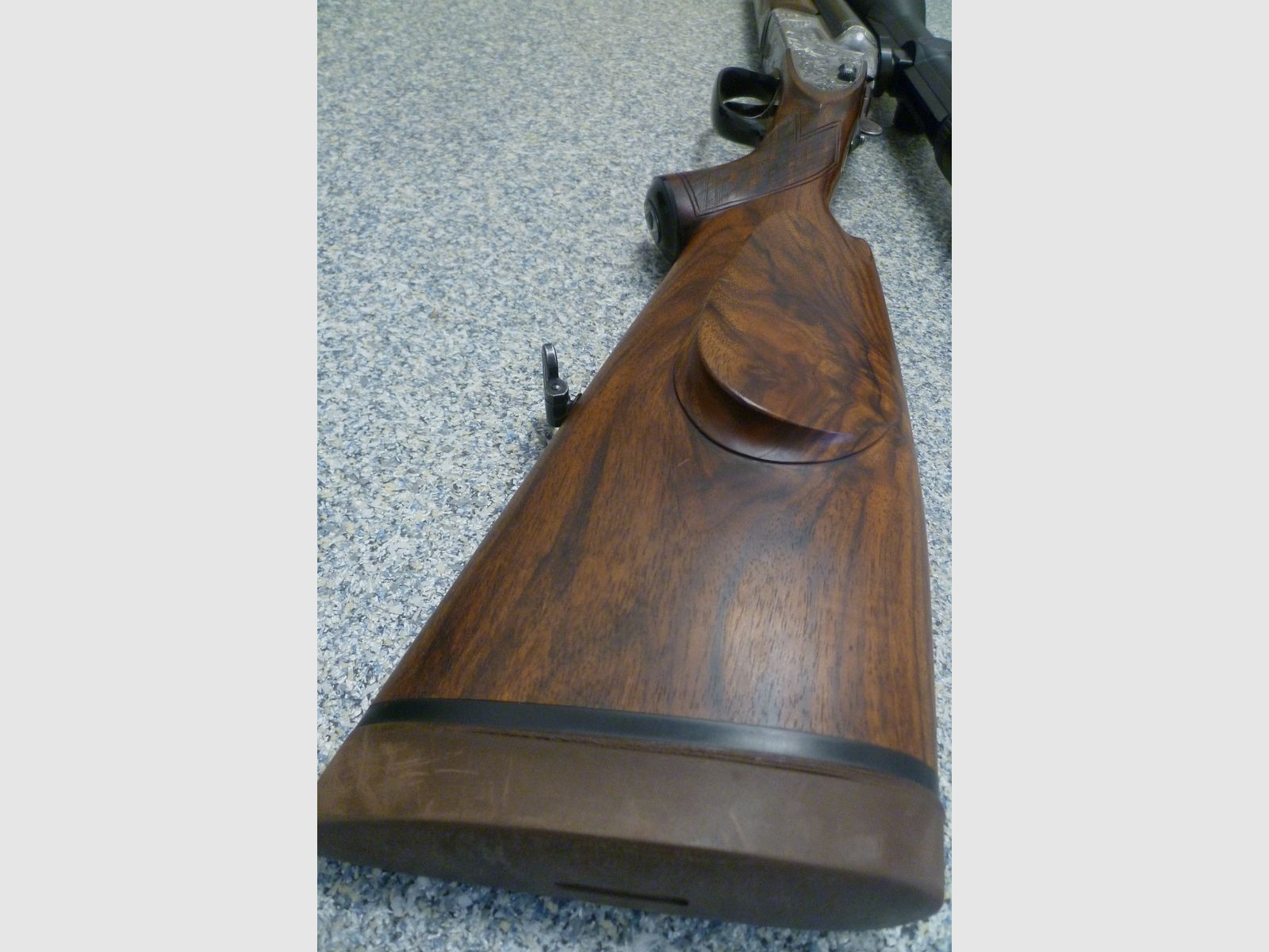 Seitenschloss-Drilling F.W. Heym 16/70 & 7x57R