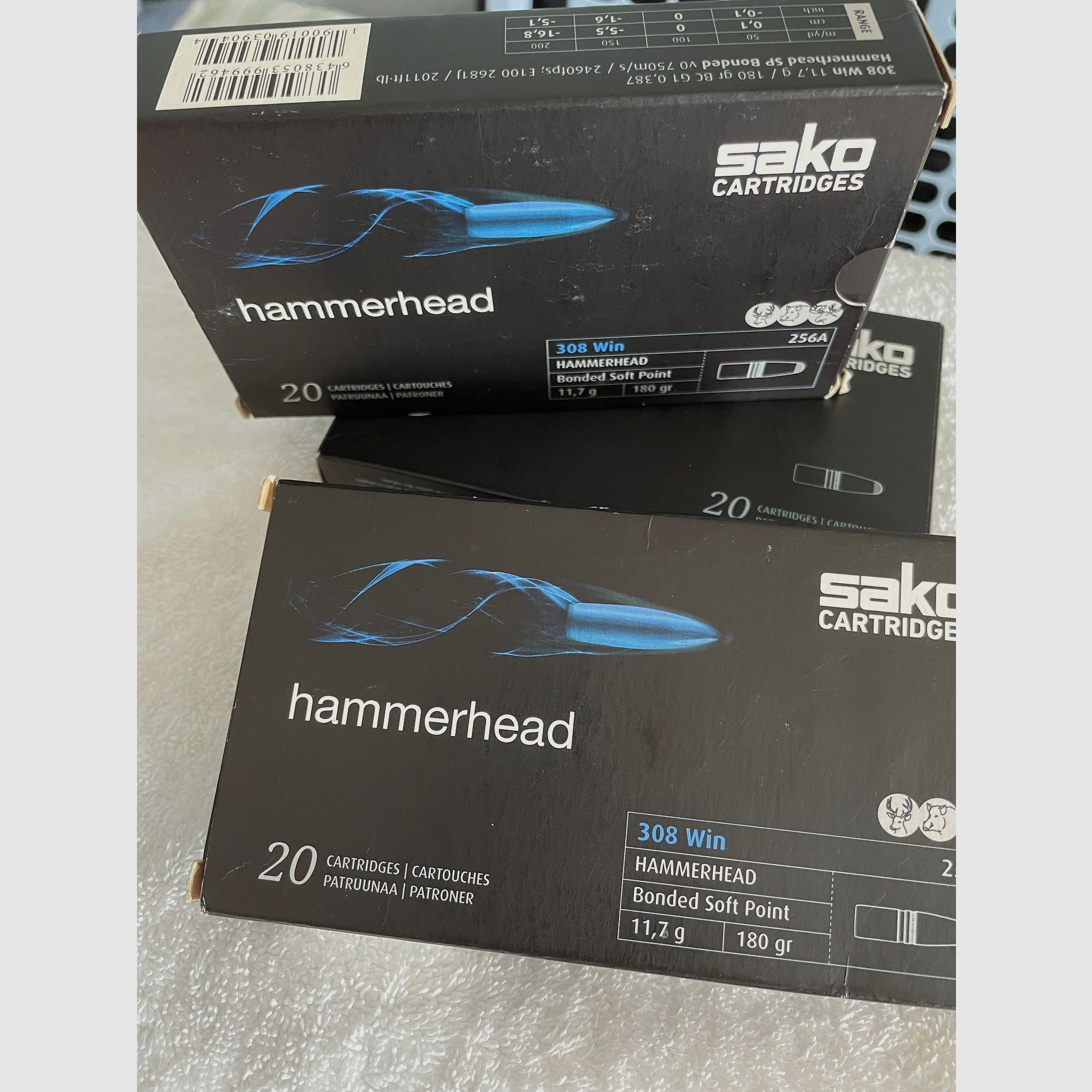 Sako Hammerhead .308 Win 180 grs – 3 Pack