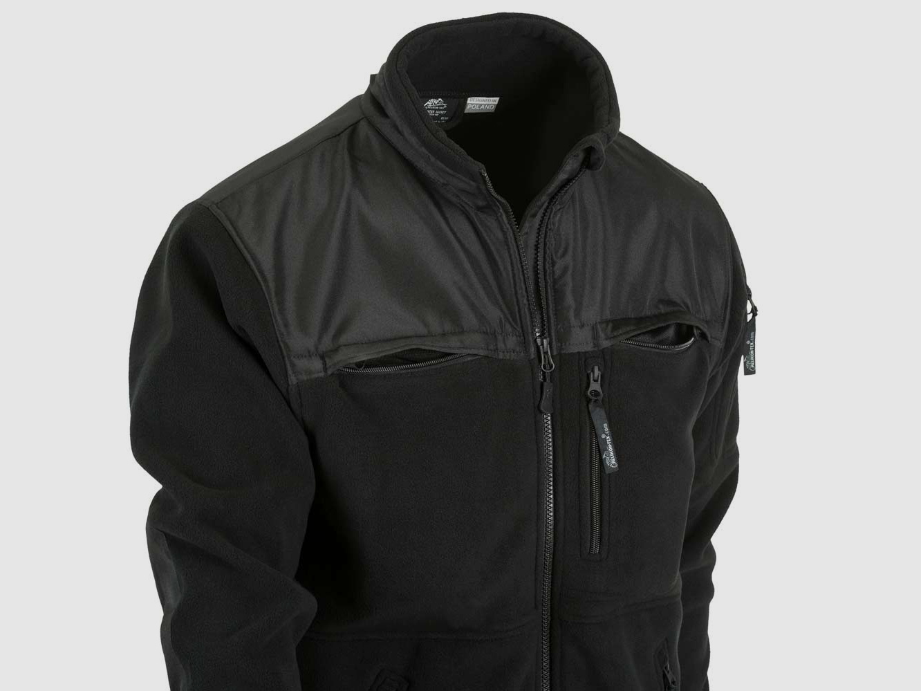 HELIKON-TEX DEFENDER DUTY FLEECE JACKE SCHWARZ