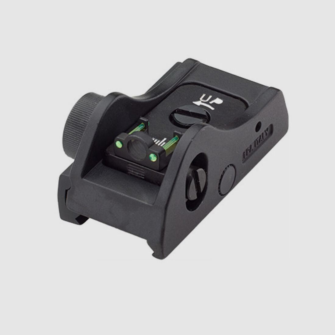 LPA Visier Ghostring Fiber grün Flinte