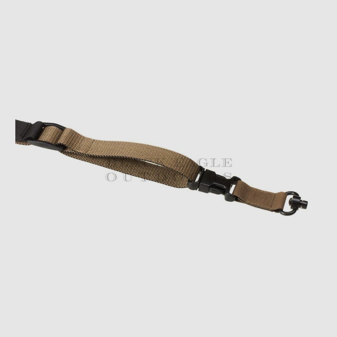 QA TWO POINT SLING QD SWIVEL / Coyote, Bild 3 von 7