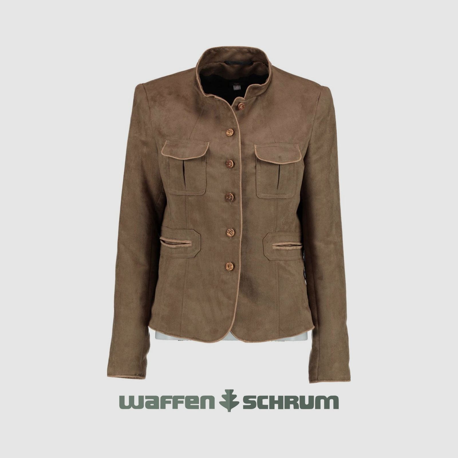 OS Trachten Blazer Marron Moyen